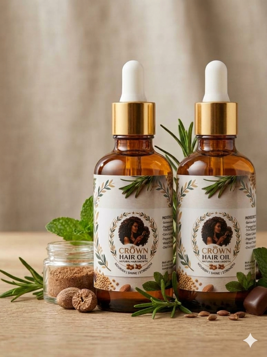 Crown Hair Oil Double Growth Duo (2 x 50ml)