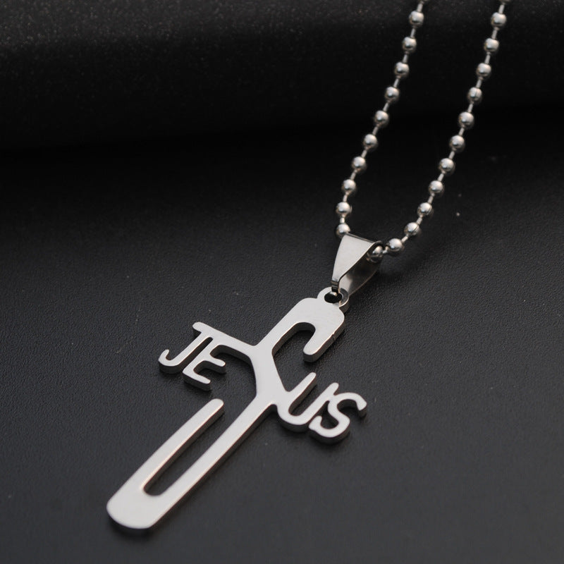 Stainless Steel Cross Necklace