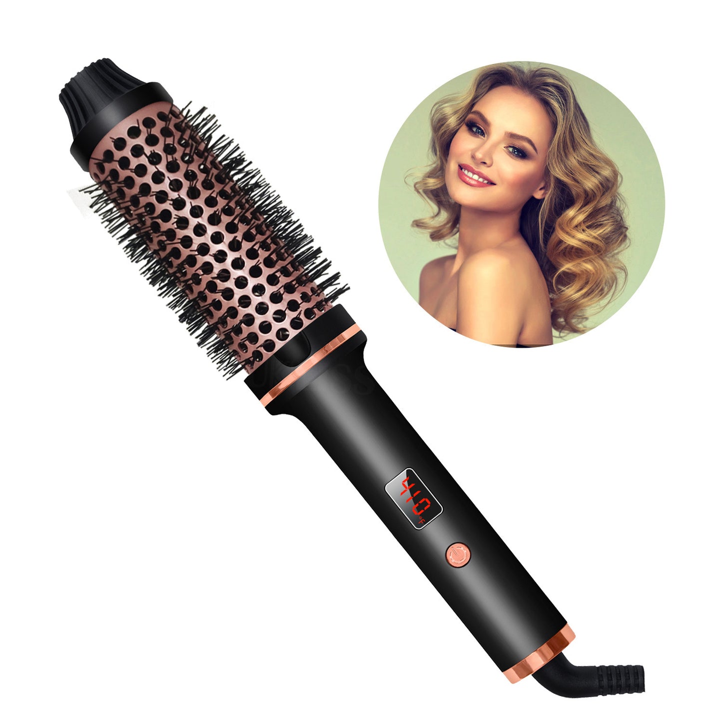 Hair Curler Straight Comb Multifunctional Portable