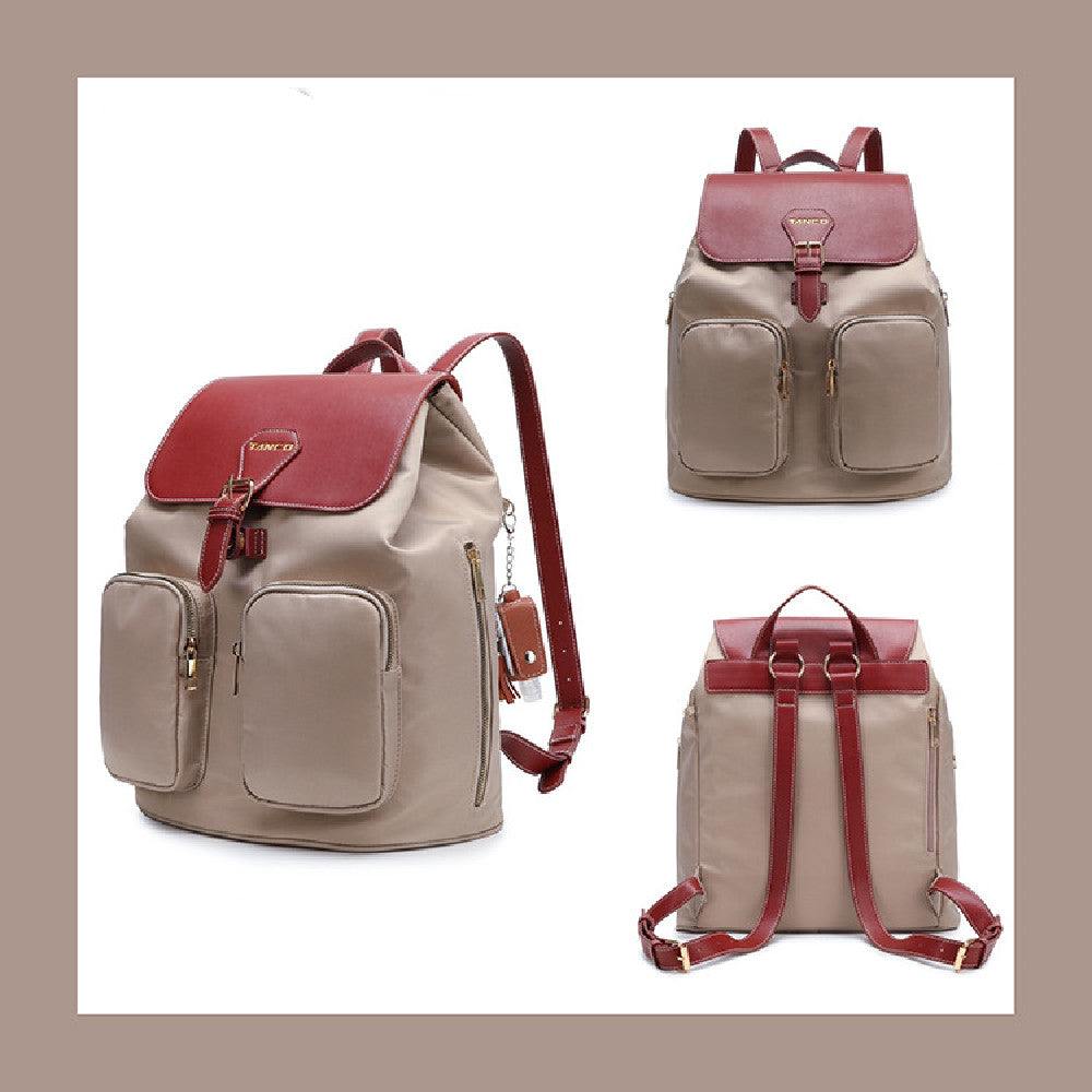 Women's Fashion Casual Nylon Backpack