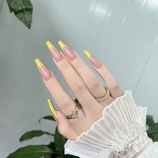 Wearable Manicure Fake Nail Finished Patch Full Finger