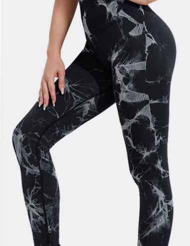 Seamless Tie Dye Leggings Yoga Pants