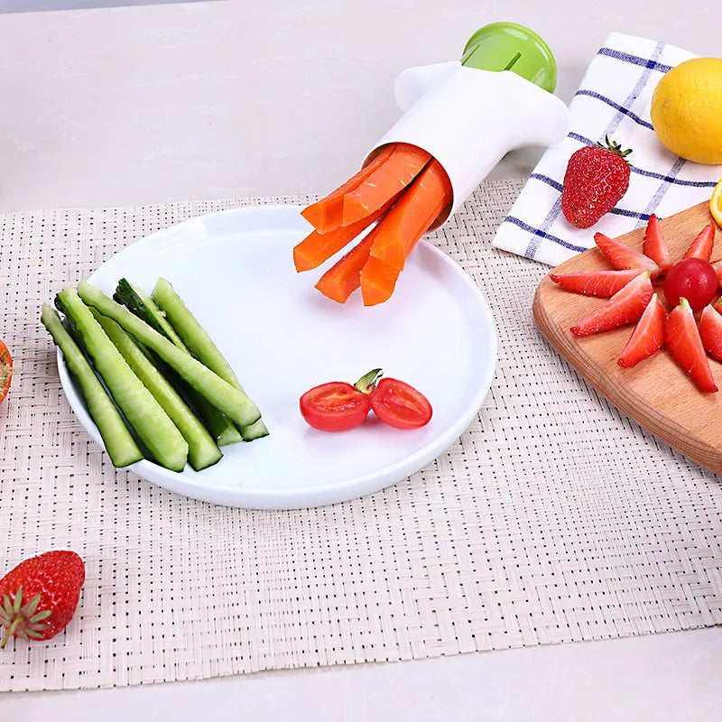 Vegetable Cutters Fruit Cucumber Carrot Divider Strawberry Slicer Splitter