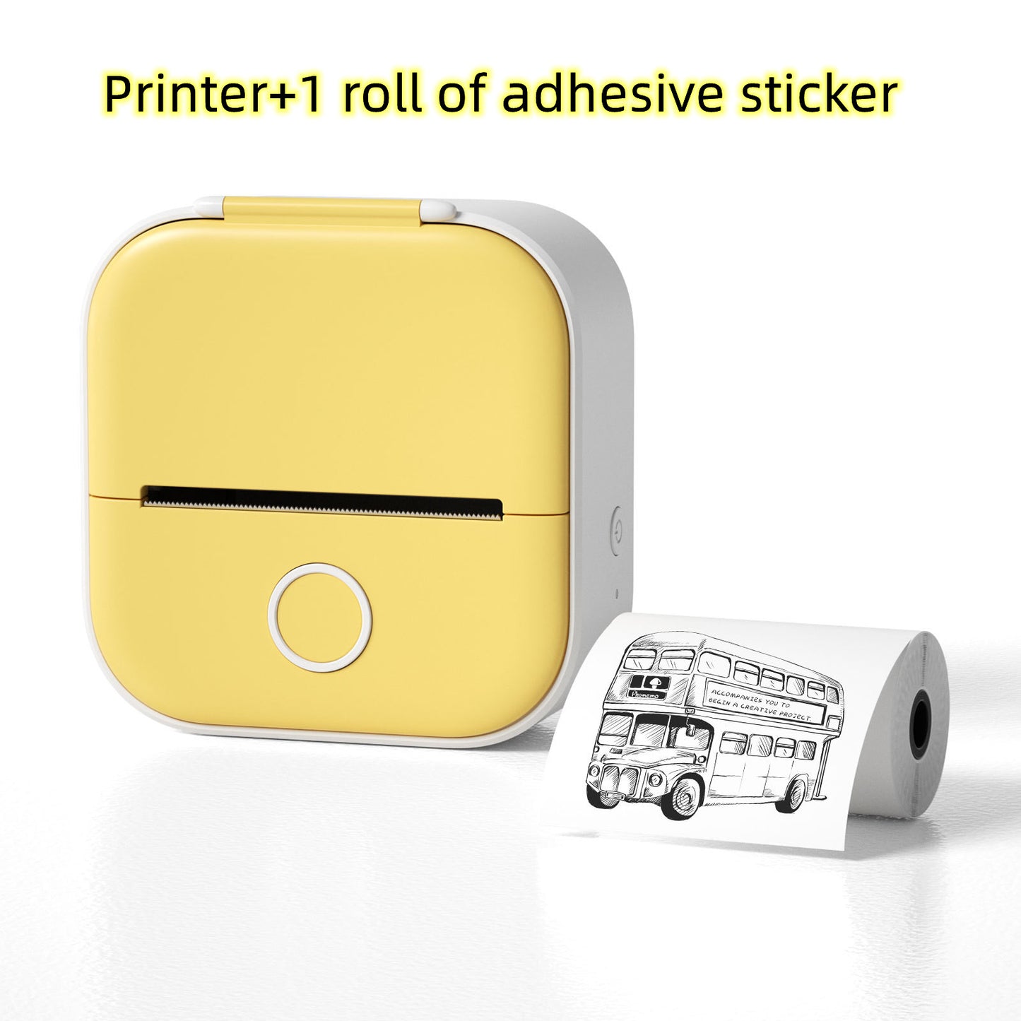 Portable Mini Thermal Label Printer Home Photo Printer Bluetooth Mini Label Printer Price Tag