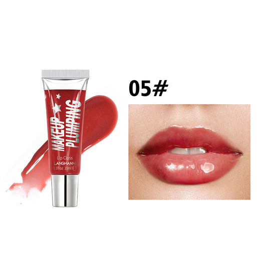 Transparent Lip Gloss Lotion Plump And Moisturize Lips