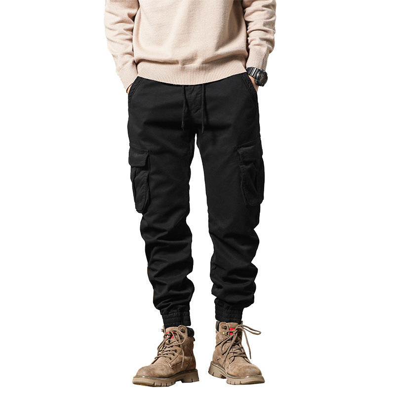 Casual Pants Ankle-tied Fashion Brand Cargo Pants