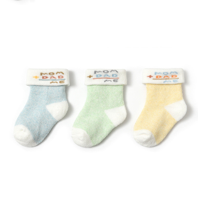 Thickened Fleece Warm Loose Towel Socks