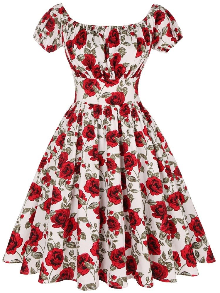 Rockabilly Women Swing Dress